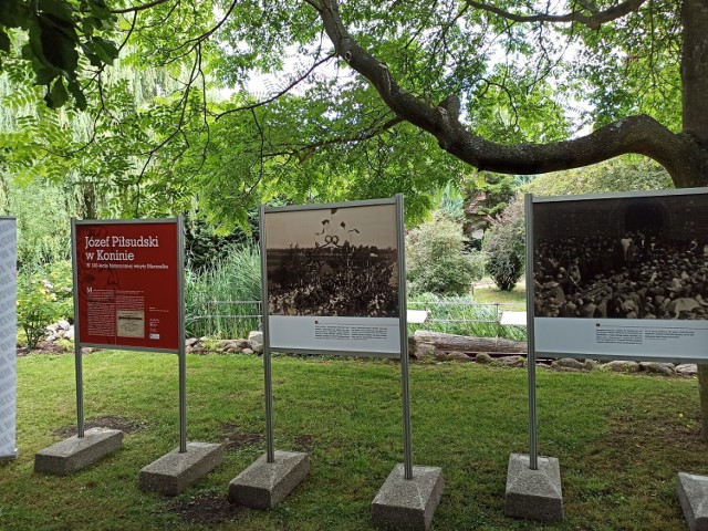Otwarcie wystawy poświęconej wizycie Józefa Piłsudskiego w Koninie