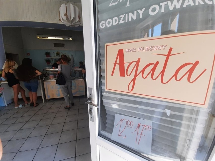 Bar Agata w Gorzowie przeszedł niedawno rewolucję Magdy...