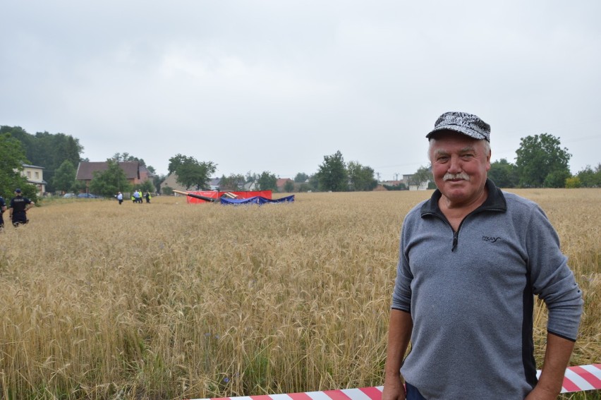 Katastrofa śmigłowca w Domecku pod Opolem. Maszyna leciała z...