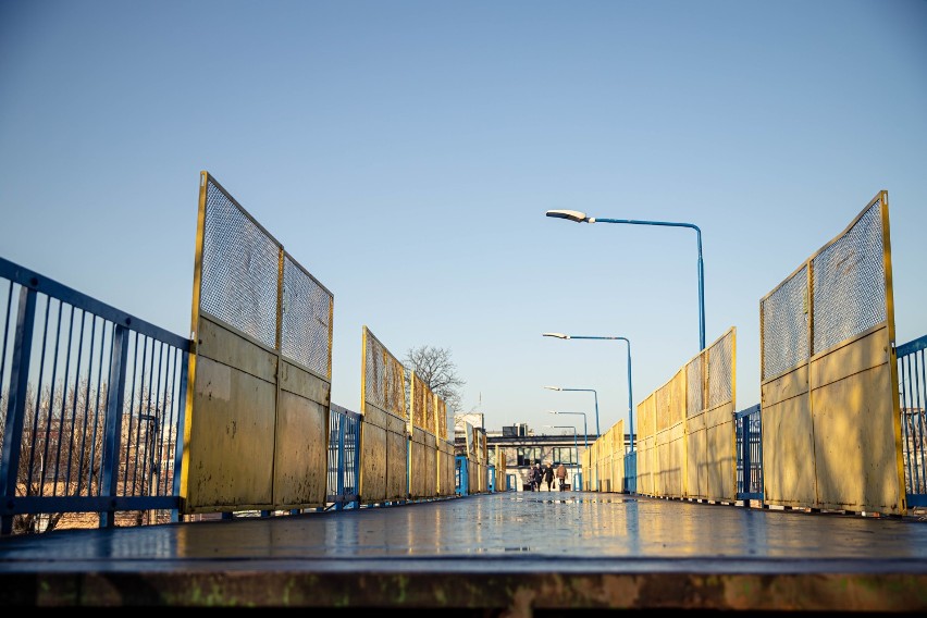 Kładki, wiadukt PKP Białystok