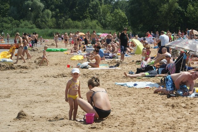 Pogoria III w Dąbrowie Górniczej tradycyjnie już latem oblegana jest przez plażowiczów