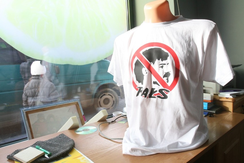 Koszulka z Trynkiewiczem. To symbol protestu społeczności lokalnej