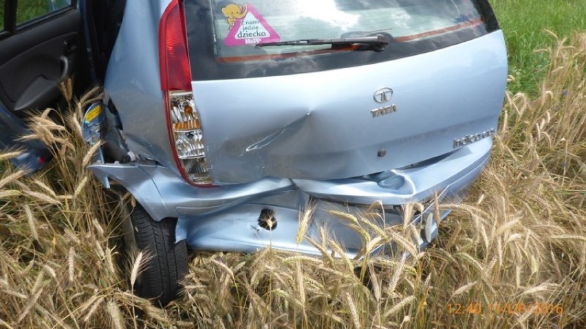 Wypadek na trasie Okonek-Brokęcino