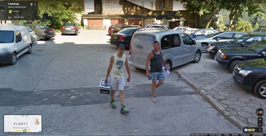 Zobacz, co zarejestrowały Google Street View na radomskich...