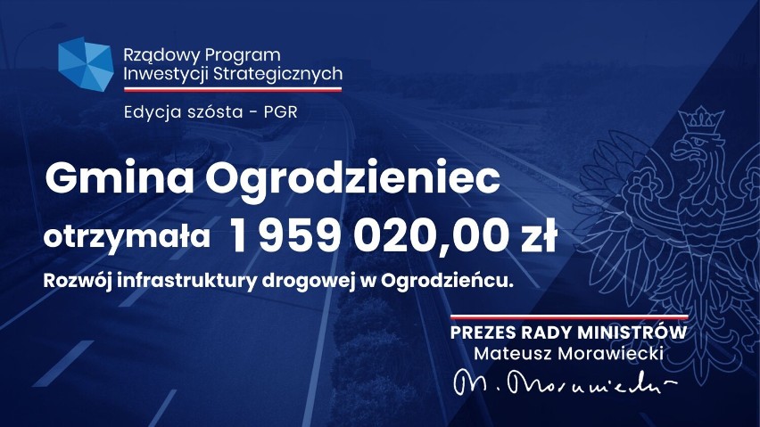 Blisko 20 mln złotych otrzymały gminy pow. zawierciańskiego...