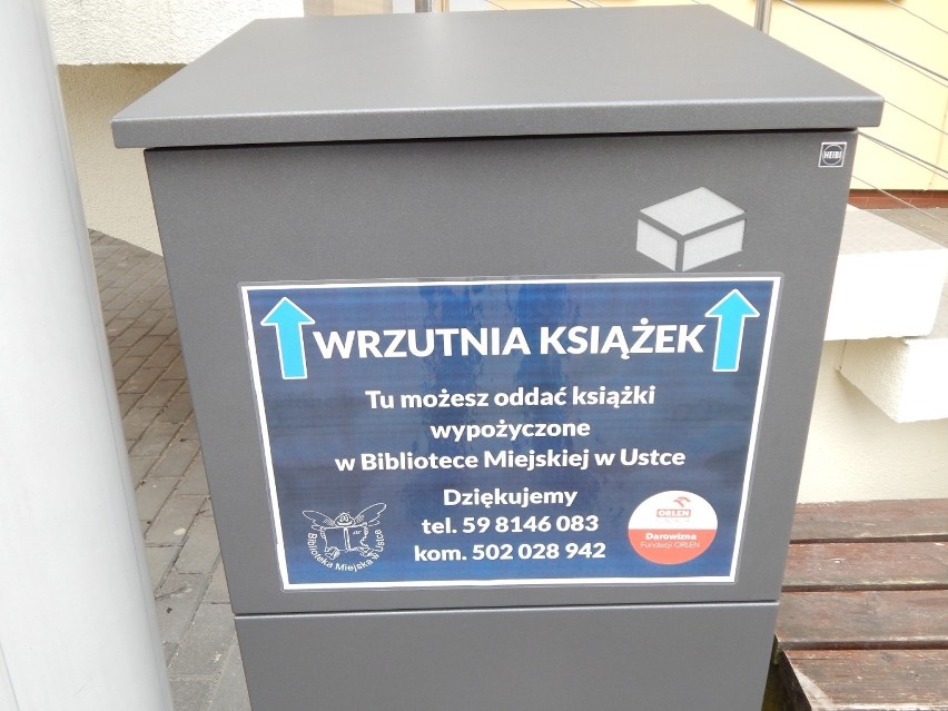 Wrzutnia książek - wygodny pojemnik, ułatwiający życie w...