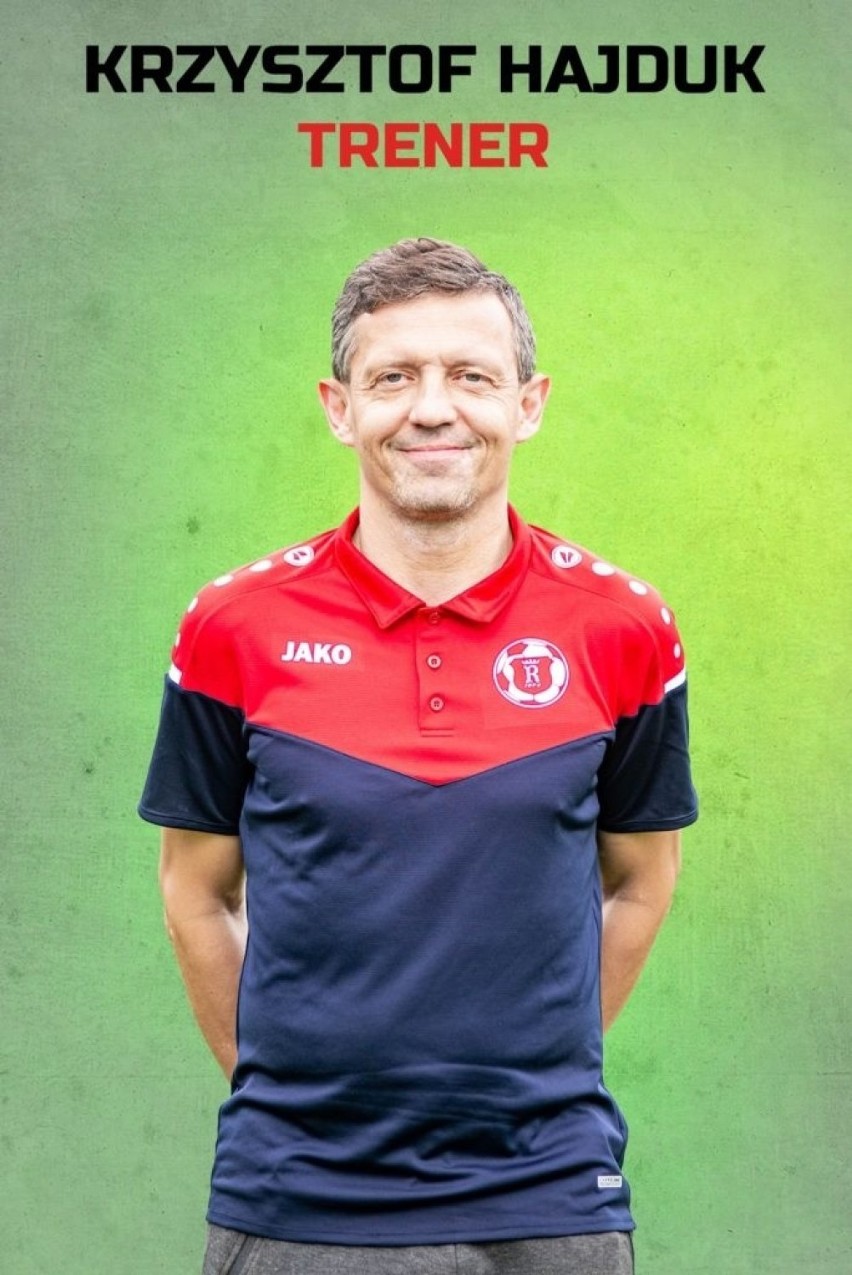 Trener Krzysztof Hajduk