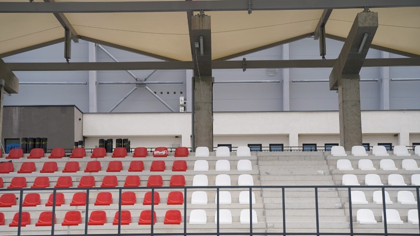 Stadion Polonii w Nysie. Zobacz postęp prac.