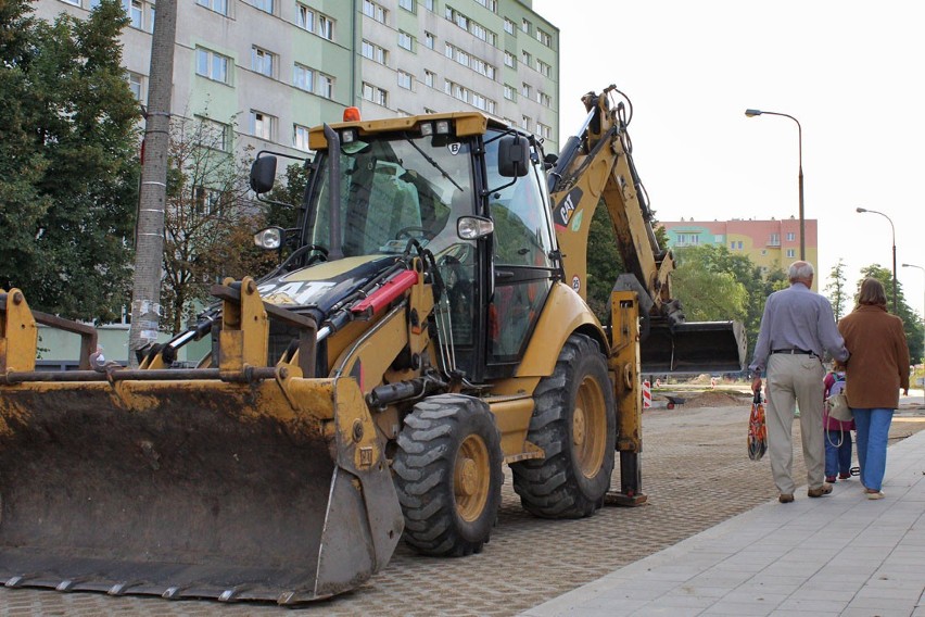 Trwa remont ulic Lnianej i Grabieniec na łódzkim Teofilowie