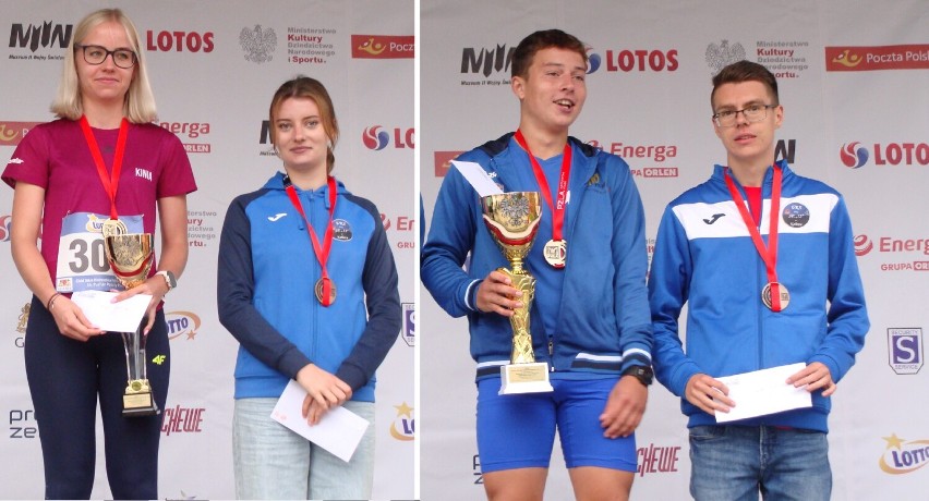 Reprezentanci UKS 12 Kalisz zdobyli trzy medale mistrzostw Polski w chodzie sportowym