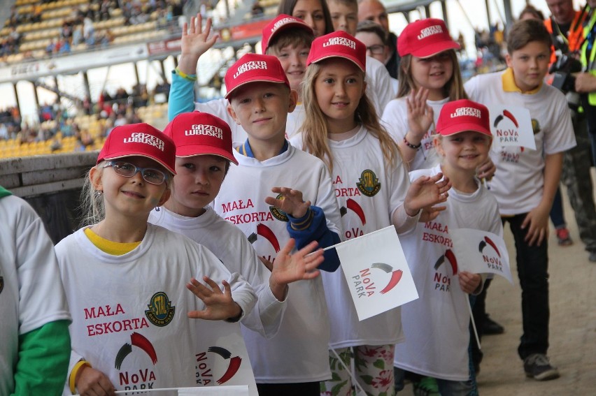 Dziecięca eskorta Stali Gorzów przyniosła żużlowcom szczęście [zdjęcia]