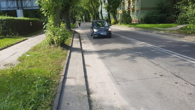 Potrącenie na przejściu dla pieszych przez ul. Klonową