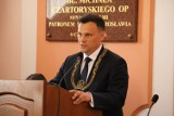 Marcin Nazarewicz, nowy burmistrz Jarosławia złożył uroczyste ślubowanie