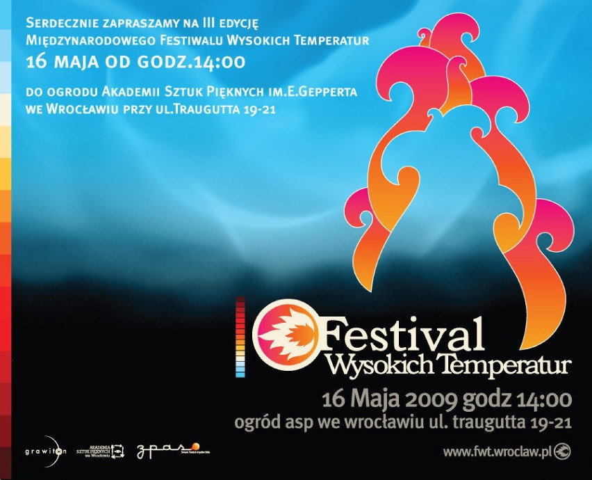 Plakat promujący III Międzynarodowy Festiwal Wysokich...