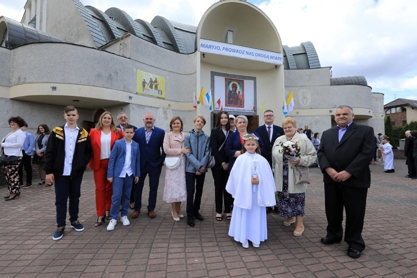 Tak dziś (29.05) wyglądała komunia święta w parafii Matki...