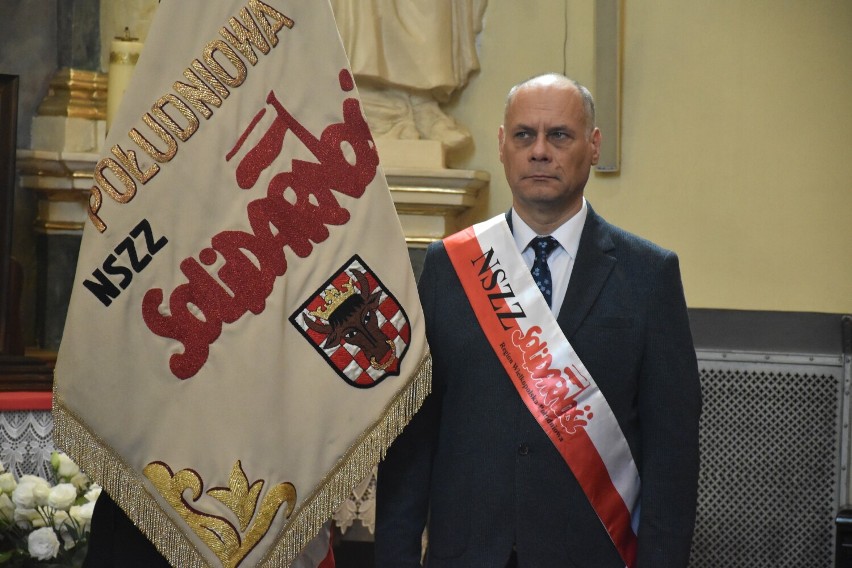 Pleszewska "Solidarność" uczciła pamięć ks. Jerzego Popiełuszki podczas uroczystej mszy św