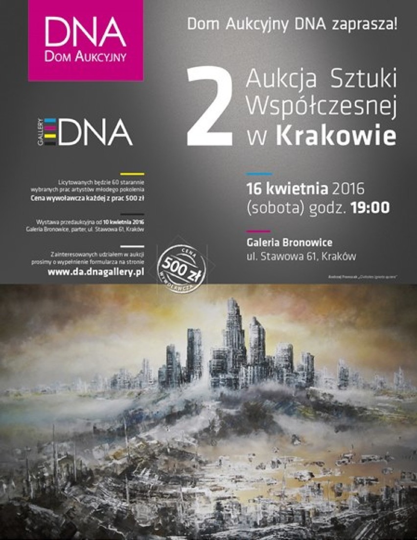 Galeria Bronowice, ul. Stawowa 61
16 kwietnia 2016, 19.00

W...