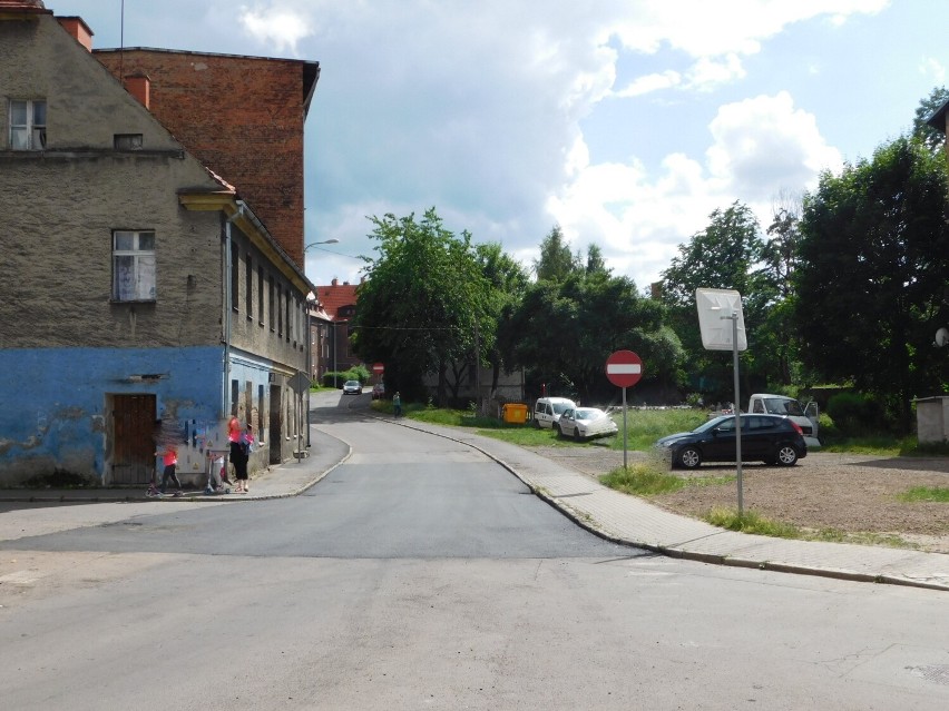 Ulica Głowackiego w Wałbrzychu