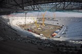 Stadion we Wrocławiu. Postarają się dotrzymać terminów, ale chcą pieniędzy [foto, wideo]