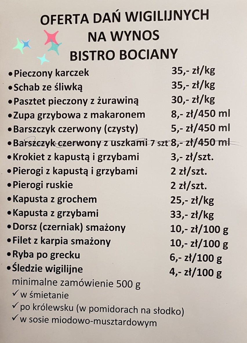 Bistro Bociany
ul. Rajdowa 2

Zamówienia przyjmowane są do...