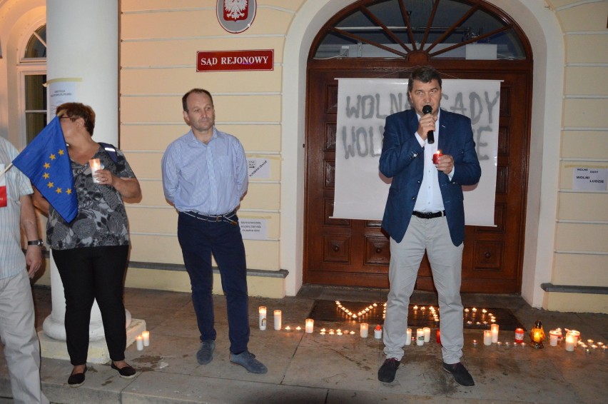 Protesty w Małopolsce Zachodniej. "Chcemy weta!" [ZDJĘCIA]