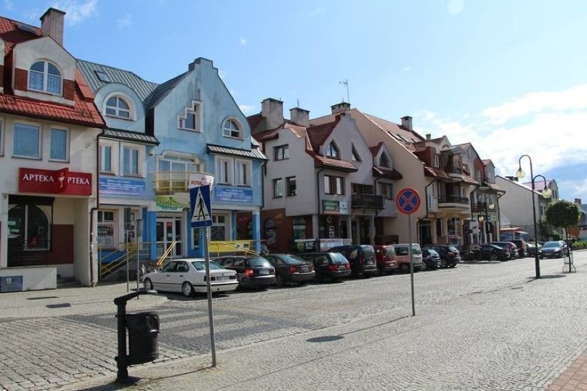 Augustów. Nożownik w centrum miasta zaatakował mężczyznę