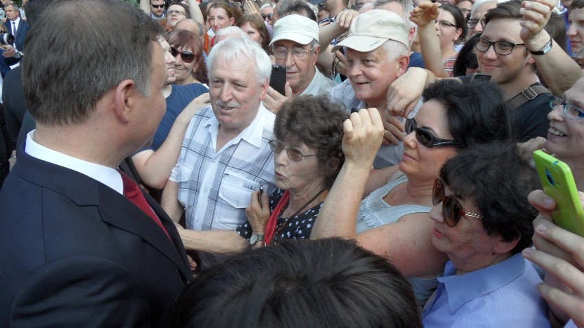 Andrzej Duda w Tychach