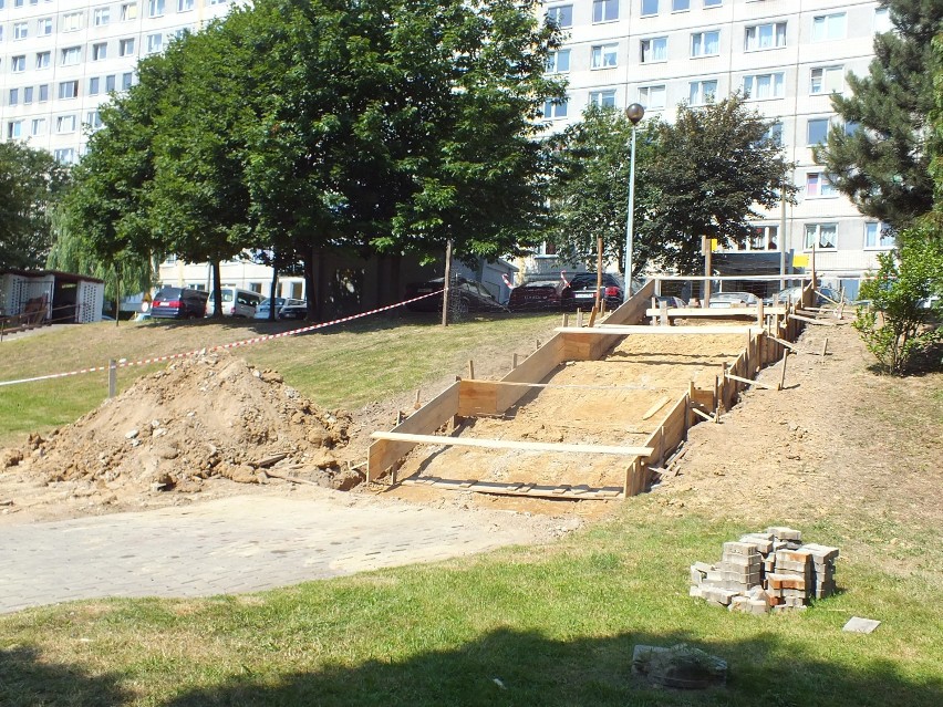 Remont w Jastrzębiu: nowe schody przy Wielkopolskiej