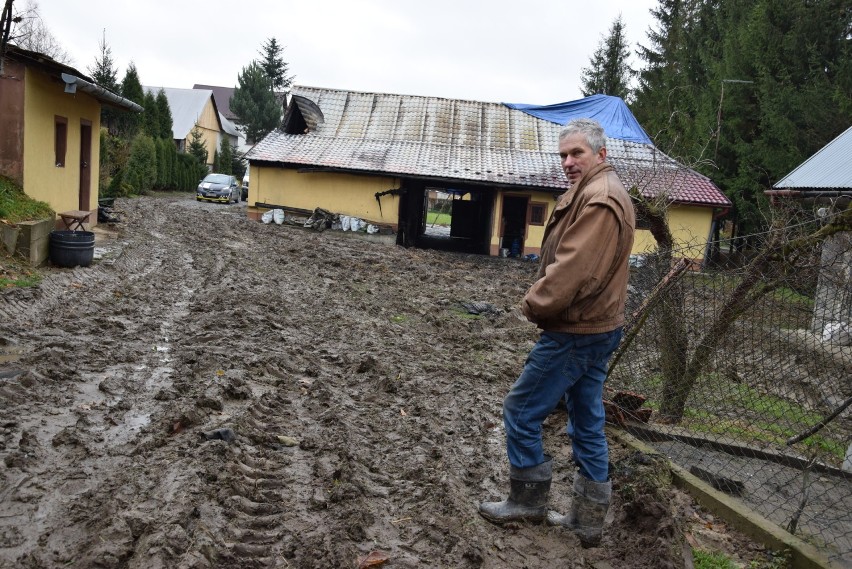 Dramat rodziny z Łęk Górnych. Stracili dach nad głową 