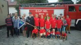 OSP Hel: młodzieżowa drużyna dostała proporzec od swoich sponsorów | ZDJĘCIA
