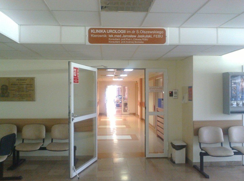 Klinika Urologii w ŚCO w Kielcach.