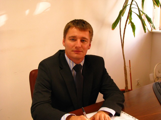 Łukasz Malczewski jest zastępcą burmistrza Margonina
