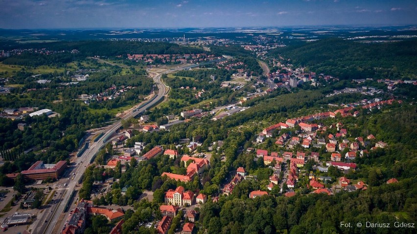 Wałbrzych: Zielone Miasto widziane z drona. Zobaczcie zdjęcia!