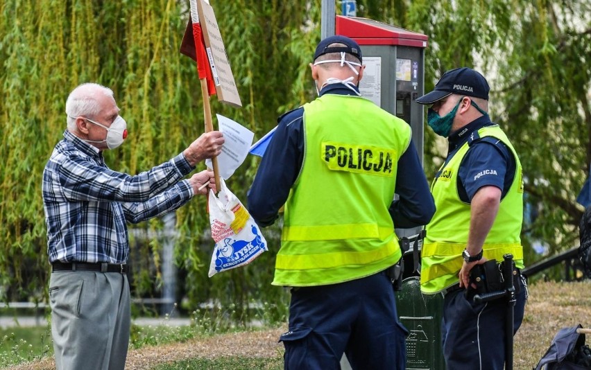 W sobotę (9 maja) Obywatele RP w Bydgoszczy na ulicy...