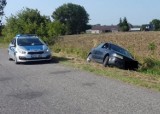 Miał cztery promile alkoholu i wjechał do przydrożnego rowu