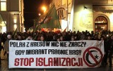 Kraków przeciwko islamskiemu terroryzmowi [NOWE ZDJĘCIA, WIDEO]