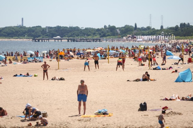 Plaża w Jelitkowie