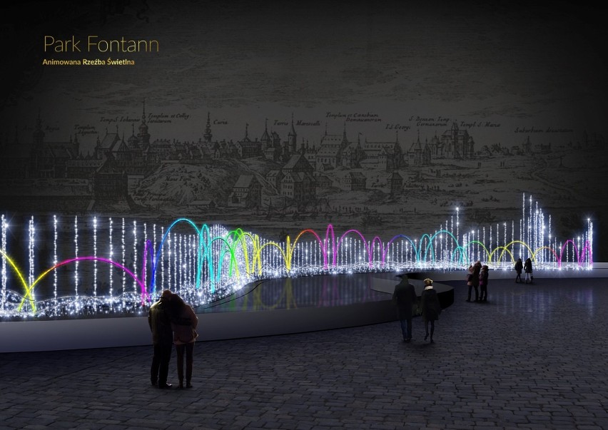 Multimedialny Park Fontann będzie działał też zimą. Pierwszy...