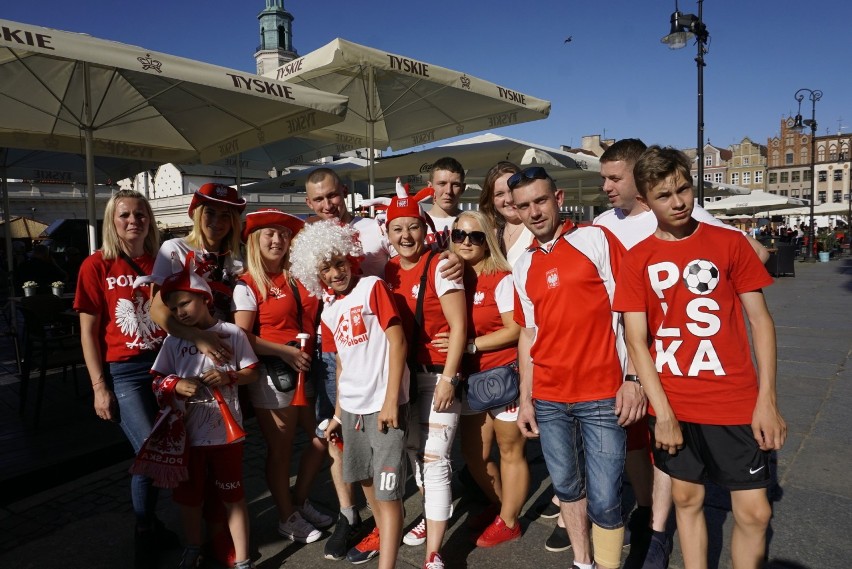 Kibice przed meczem Polska - Chile