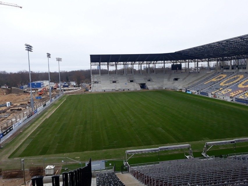 Stadion Pogoni - stan na koniec lutego 2021.