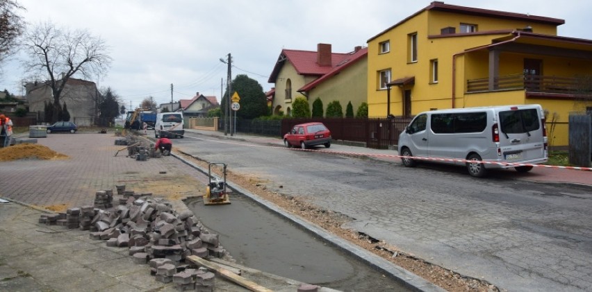 Trwa remont ulicy Marii Skłodowskiej-Curie w Radomsku