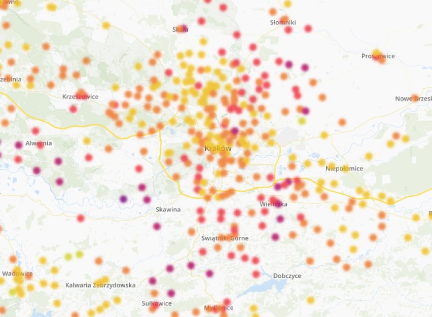 W Krakowie powietrze nie należy do najczystszych. Jednak...