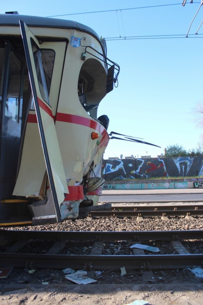 Zderzenie tramwajów w Poznaniu