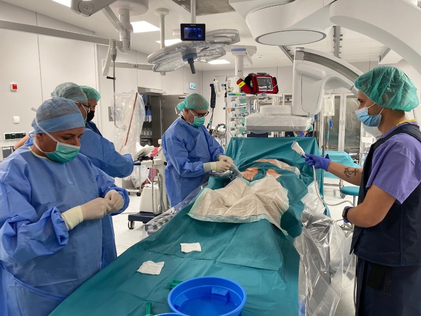Pierwsze operacje w Kaszubskim Centrum Chorób Serca i Naczyń