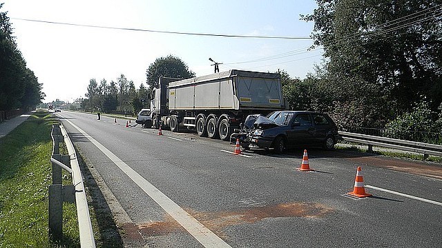 Wypadek w Kolbuszowej Górnej