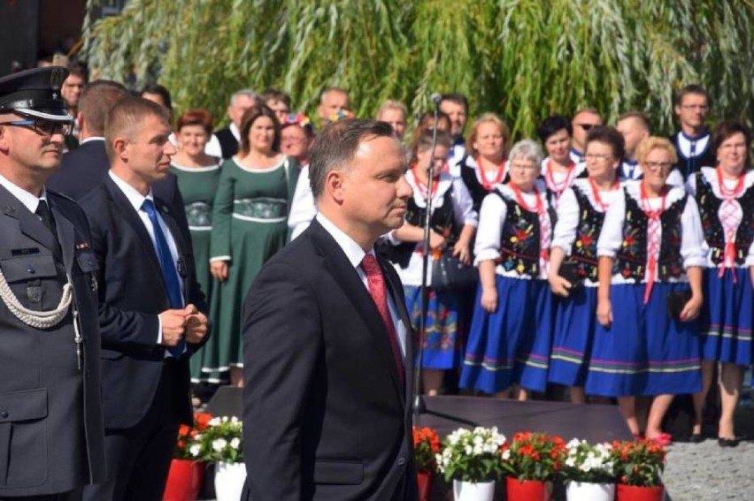 Prezydent Andrzej Duda był w Margoninie [ZOBACZ ZDJĘCIA]
