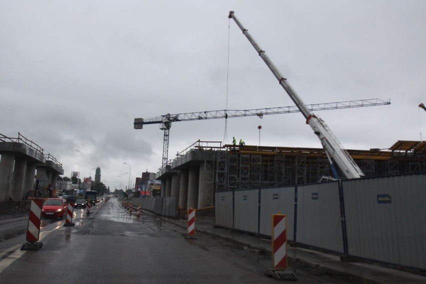 Autostrada A1. Zdjęcia z budowy węzła w Piekarach Śląskich i Bytomiu