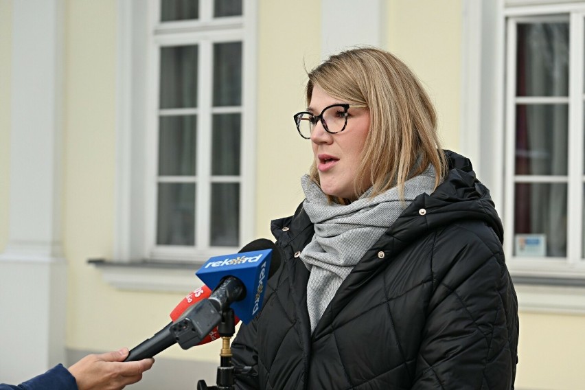 Milena Matuszewska- Birkowska, rektor akademii w Radomiu.
