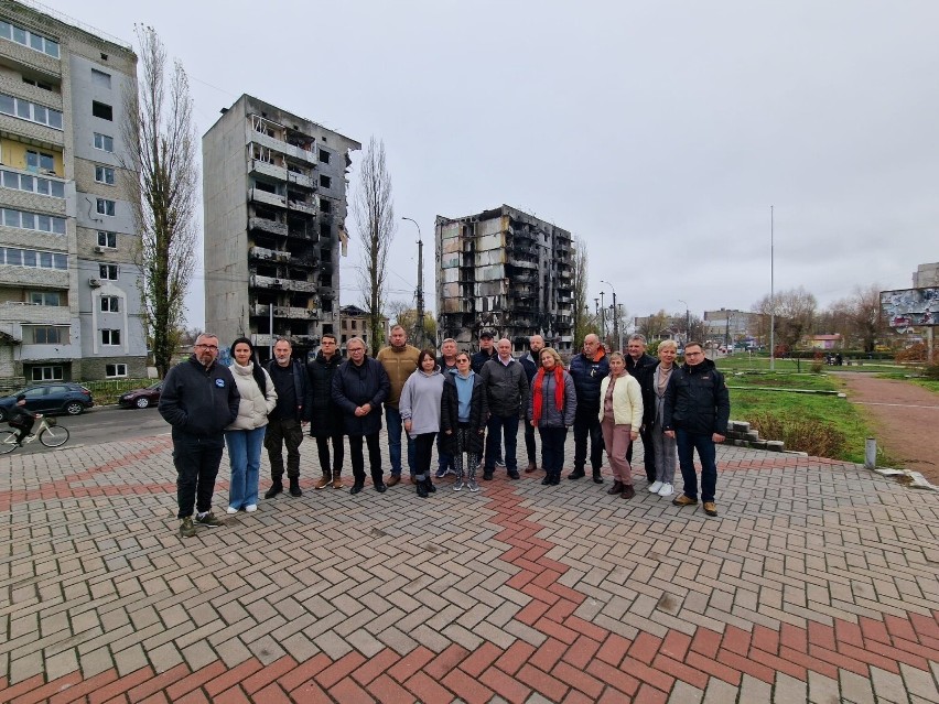 Dolnośląska delegacja była w kilku miejscowościach znanych...