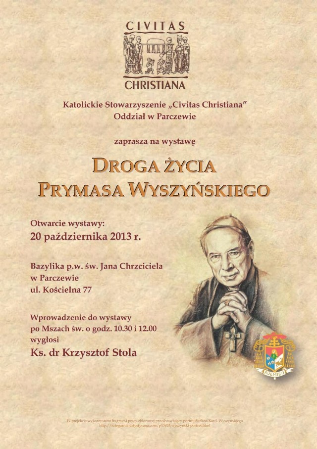 Civitas Cristiana zaprasza na wystawę poświeconą prymasowi Wyszyńskiemu